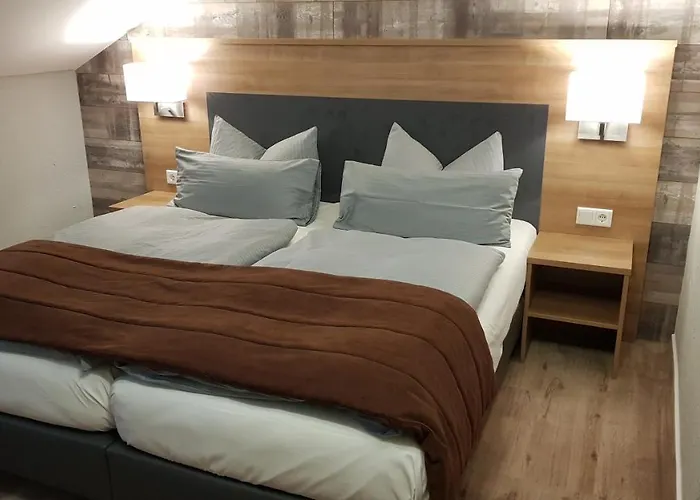 מלון Landgasthof Hirsch Marktlustenau